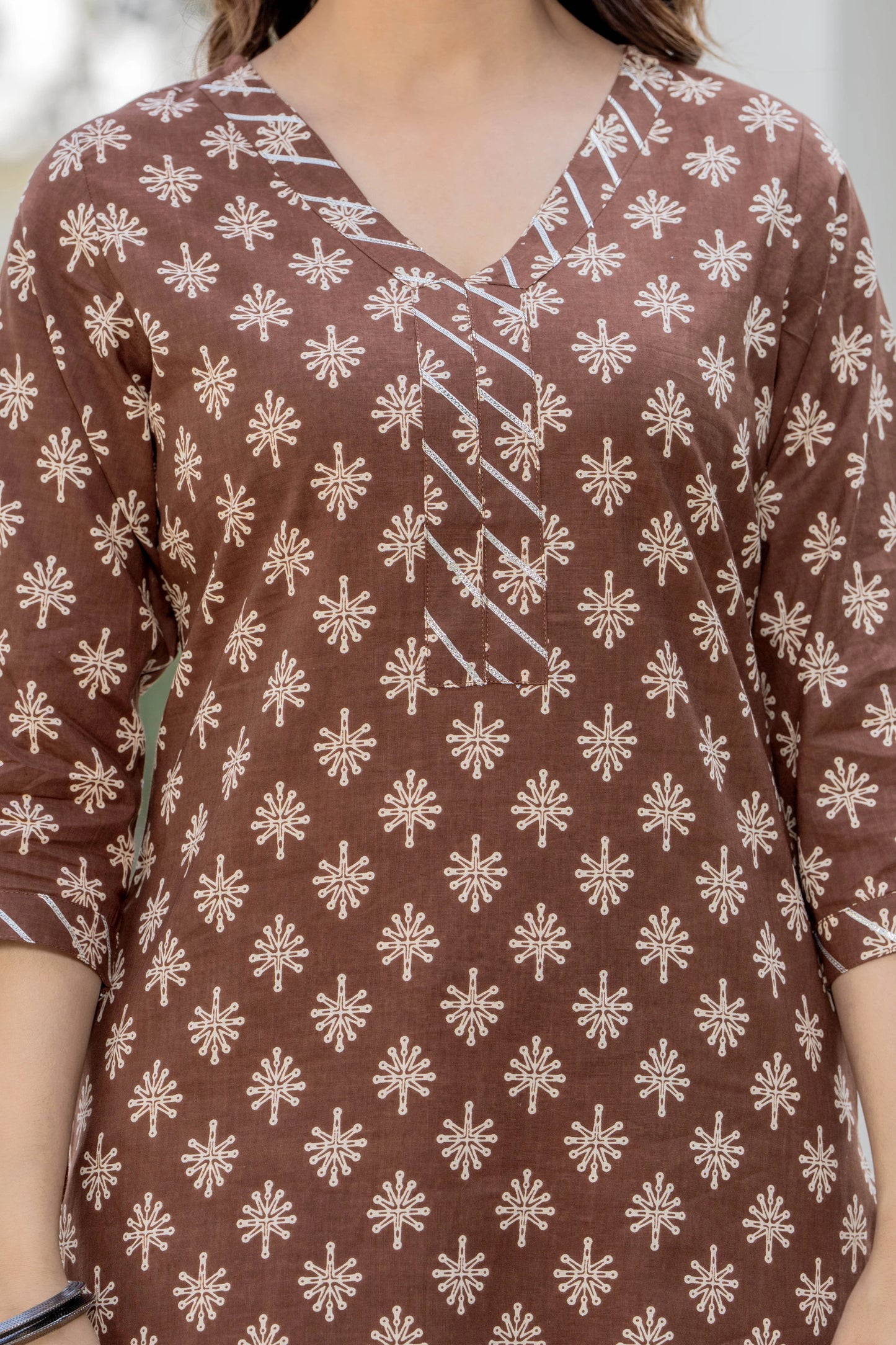 Bani Thani Brown Kurta Set For Women