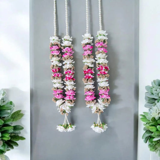 best wedding garland for bride and groom
