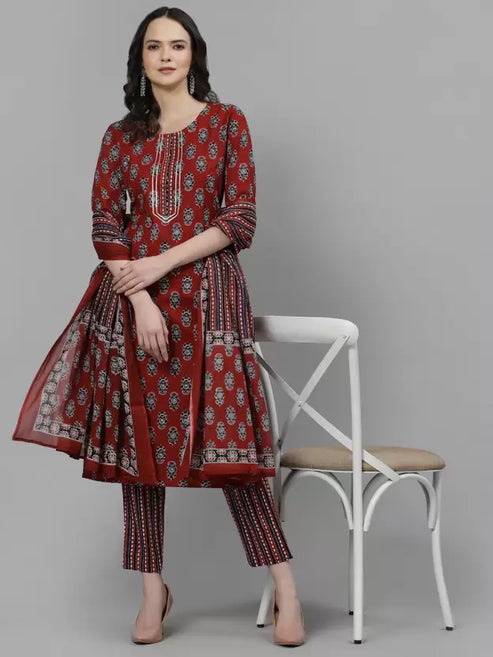 pure cotton kurta sets for women